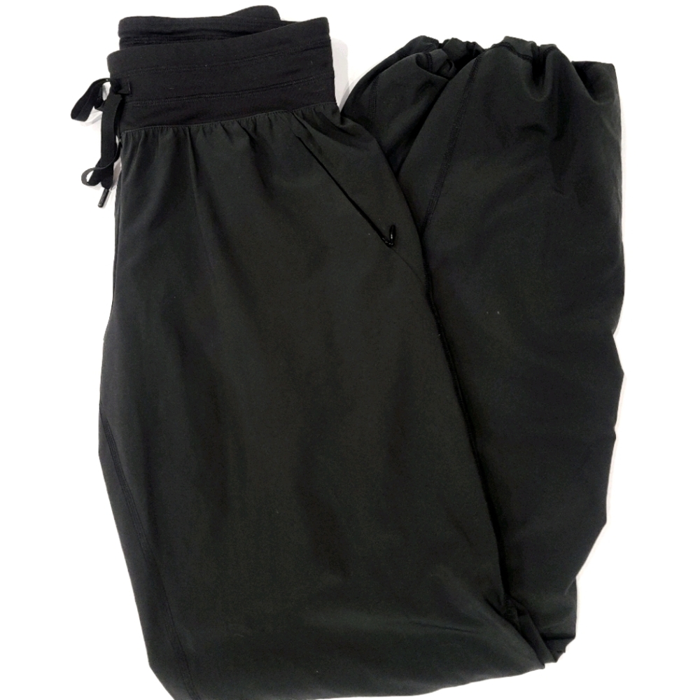Victoria Sport Black Eastic Drawstring Pants